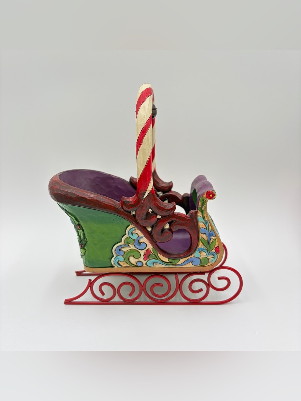 Jim Shore Heartwood Creek Santa Sleigh Christmas Holiday Jingle All The Way 2012